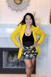 Fashion Double Breasted Jacket And Mini Skirt Set Fashion Boss 21